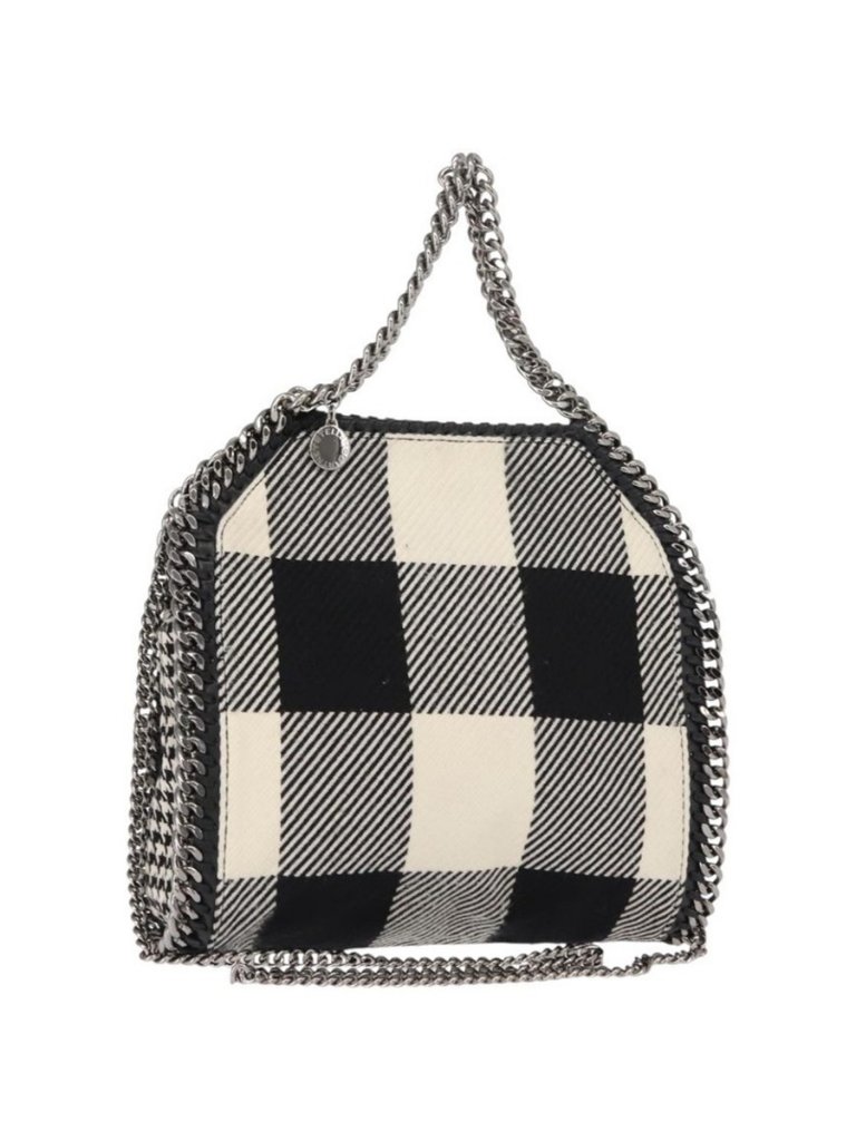 Authentic Stella Maccartney Chain Falabella Bag Polyester 2way Black 371223